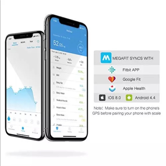 Bluetooth Body Fat Scale - NWT - Picture 4 of 8